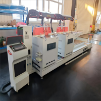 Aluminum profile universal-angle CNC double-head cutting saw LJZ2R-CNC-550.420
